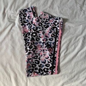 Kyodan Leopard Print Full-Length Leggings